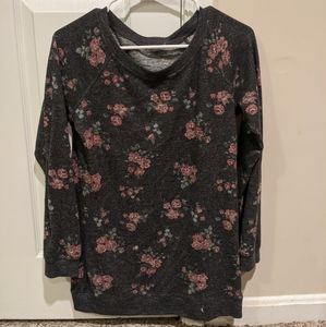 Floral long sleeve